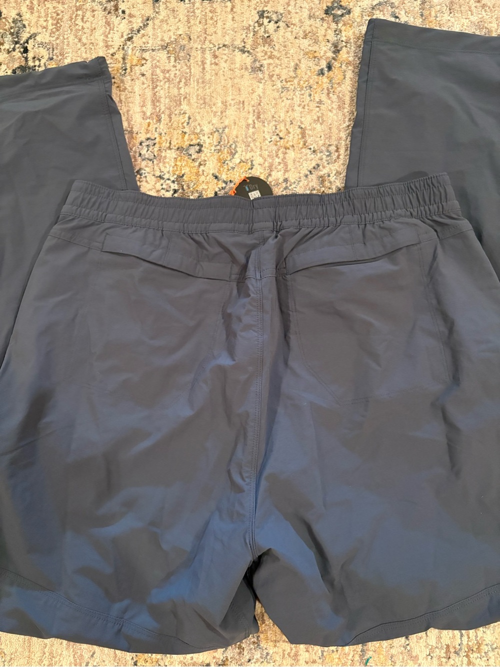 NEW Orvis Jackson Quick Dry Performance Pants Blue/Grey  UPF50 Women Pants Sz 12 - Picture 6 of 6